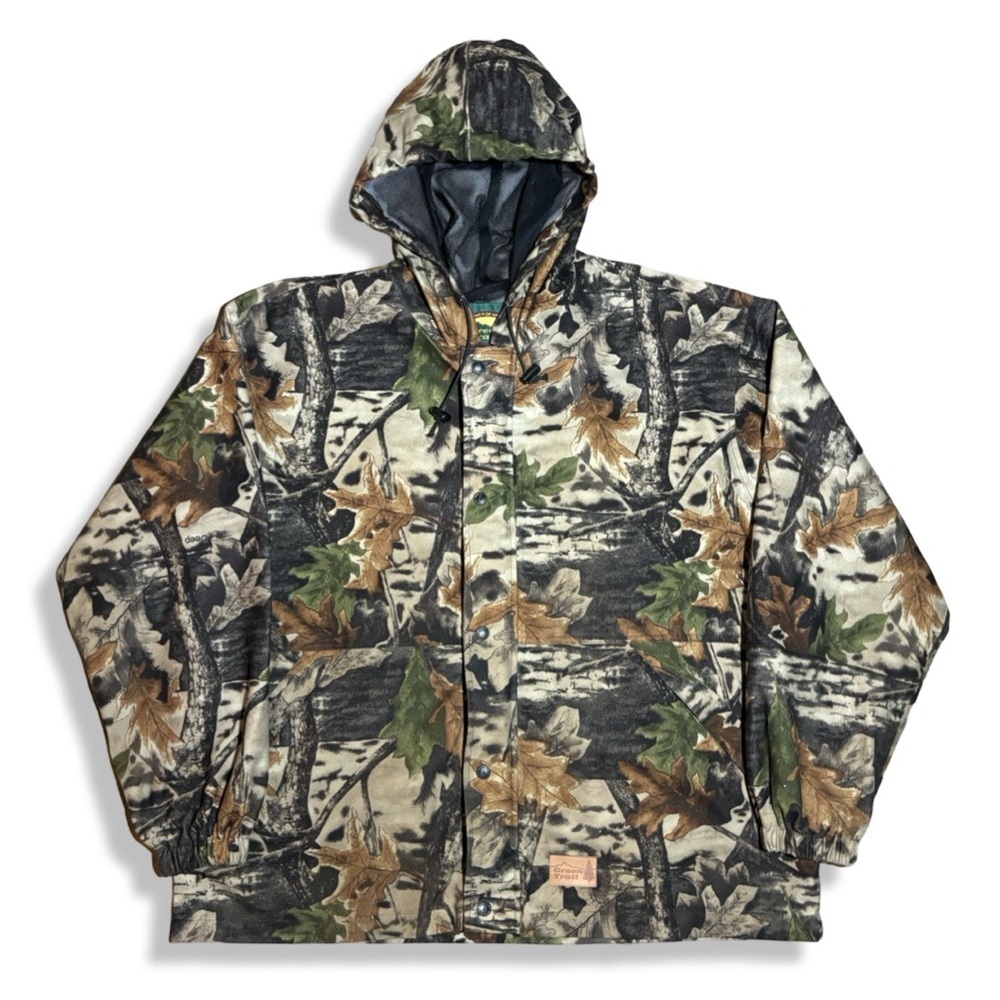 Vintage Real Tree Light Weight  Hooded Jacket